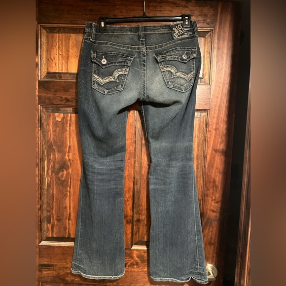 Midrise bootcut womens jeans, big star size 29 regular - Picture 2 of 2